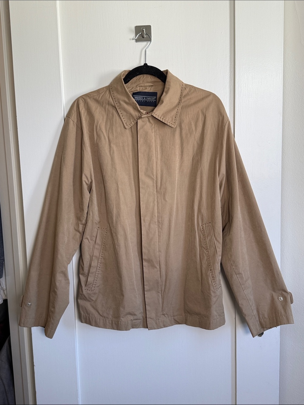 Classic Men's Tan Harrington Jacket